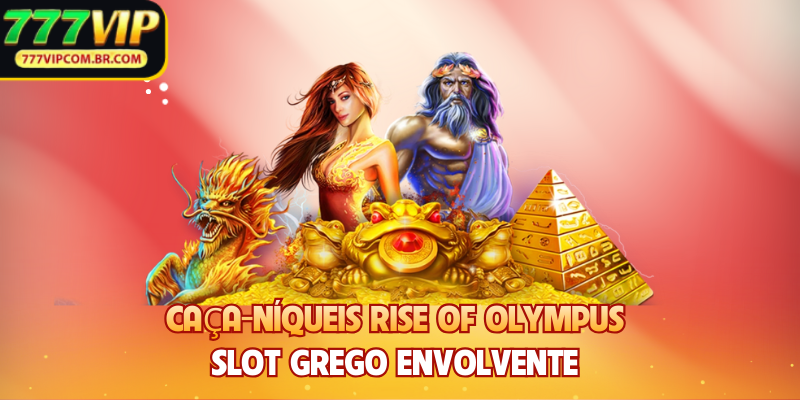 Caça-níqueis Rise of Olympus - Slot grego envolvente