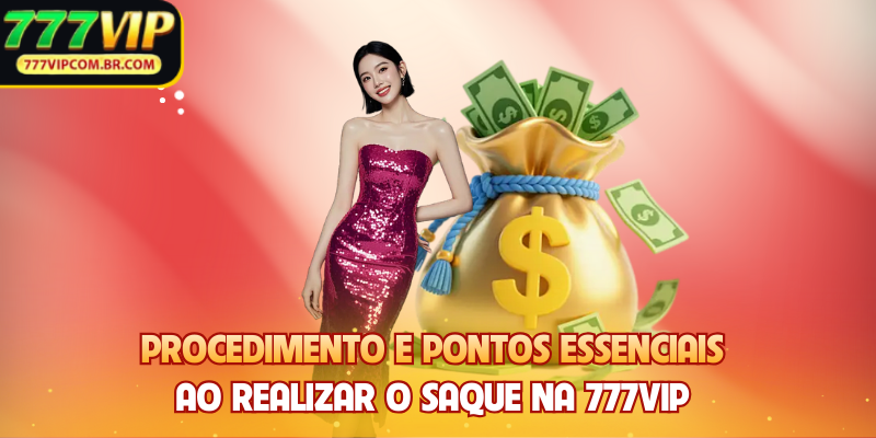 Procedimento e pontos essenciais ao realizar o saque na 777VIP